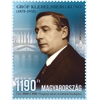 A képen a Klebensberg bélyeg látható.