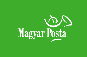 A képen a Magyar Posta logója látható