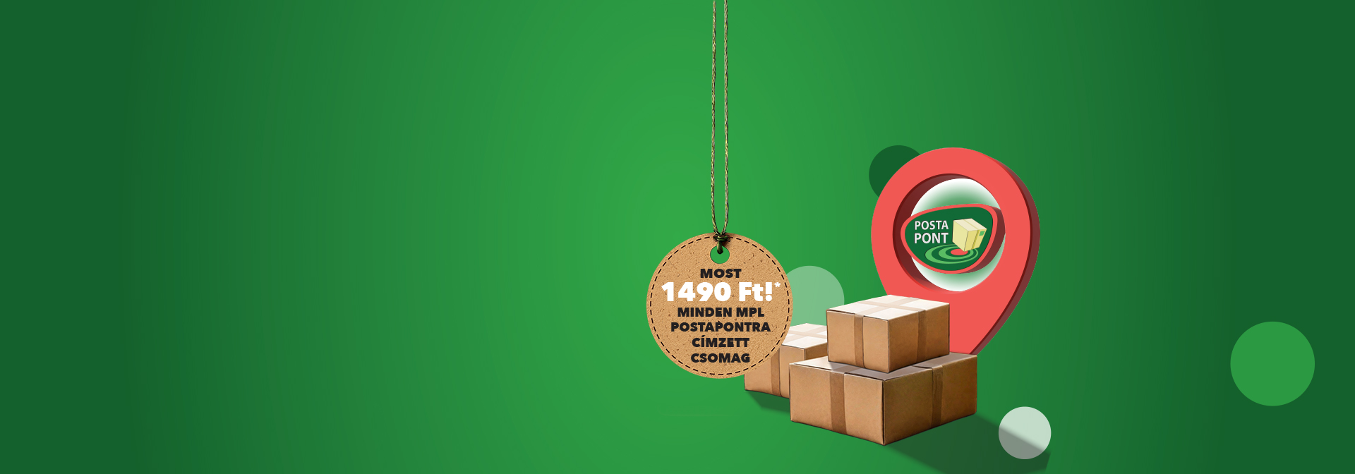 csomagfeladás szuper jó áron, most 1490 Ft minden MPL podtapontra címzett csomag