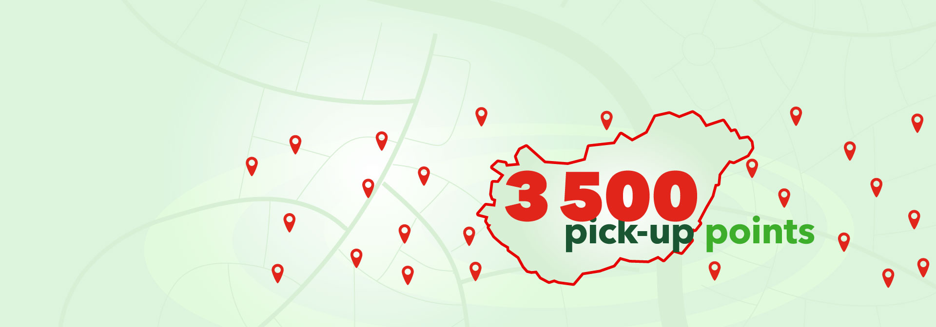 A képen egy postahivatal, egy postaláda, egy ügyfélszolgálatos hölgy és postás autók láthatóak.