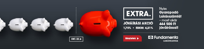Fundamenta lakáskassza - extra jóváírási akció