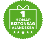 1 hónap biztonság ajándékba