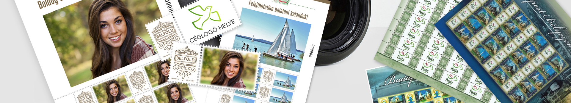 A képen a személyes bélyeg látható